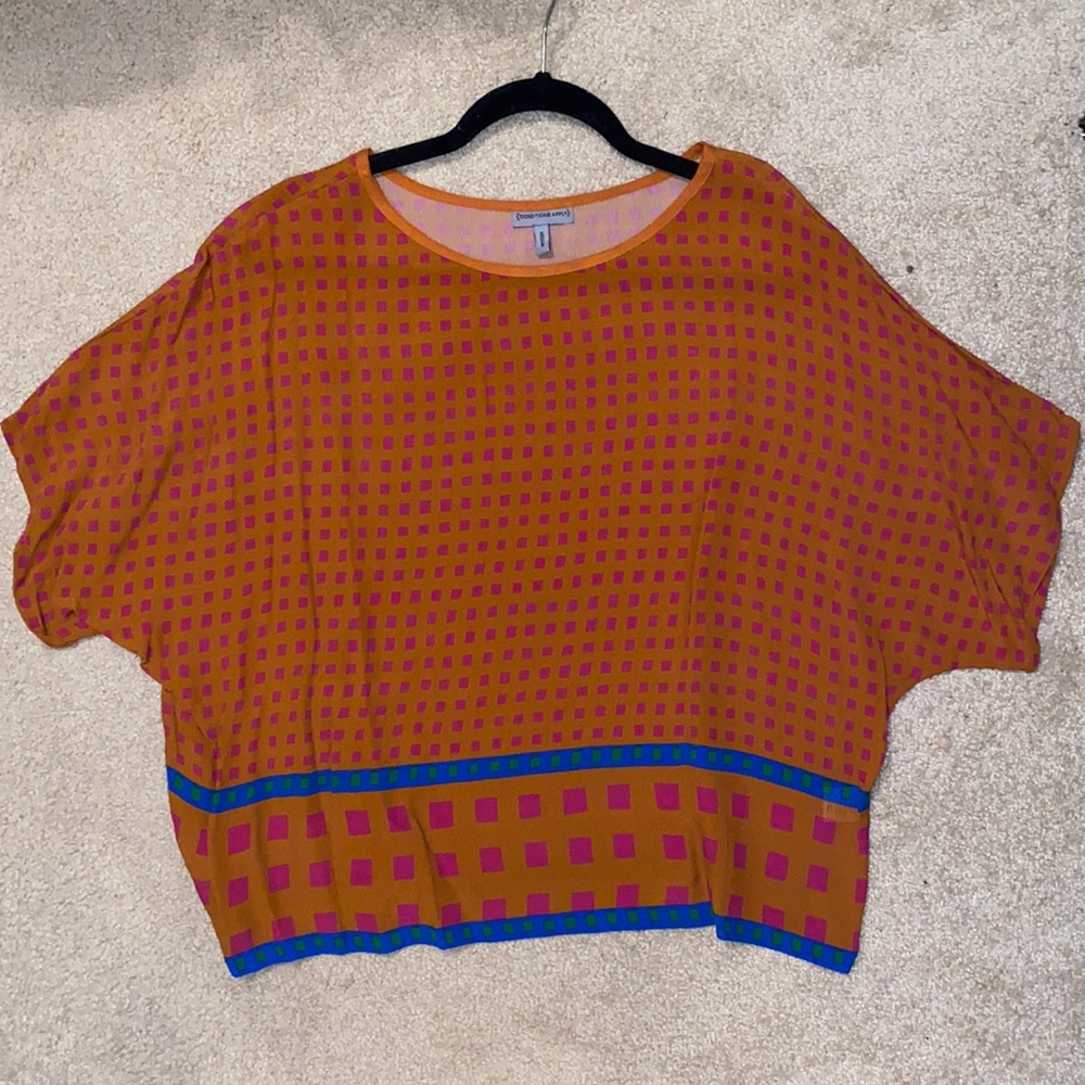 Anthropologie Conditions Apply Brand Top